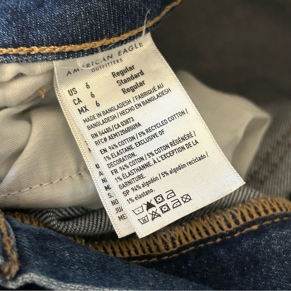 American Eagle Outfitters Blue Ankle Jeans - Picture 6 of 11